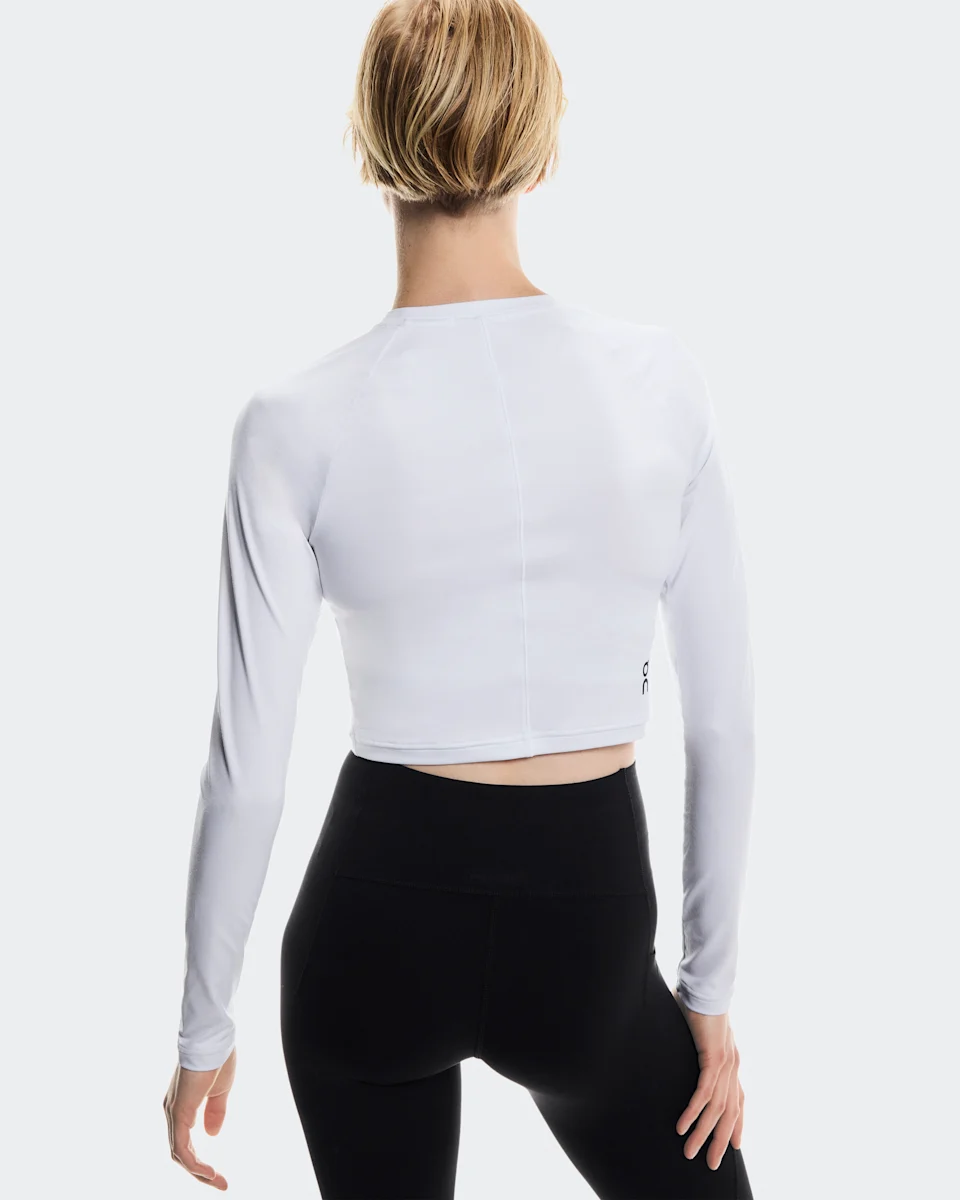 On Studio Long-T Crop White Feminino