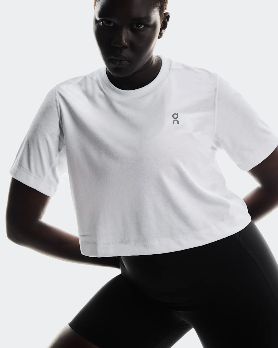On Train-T Crop White Feminino