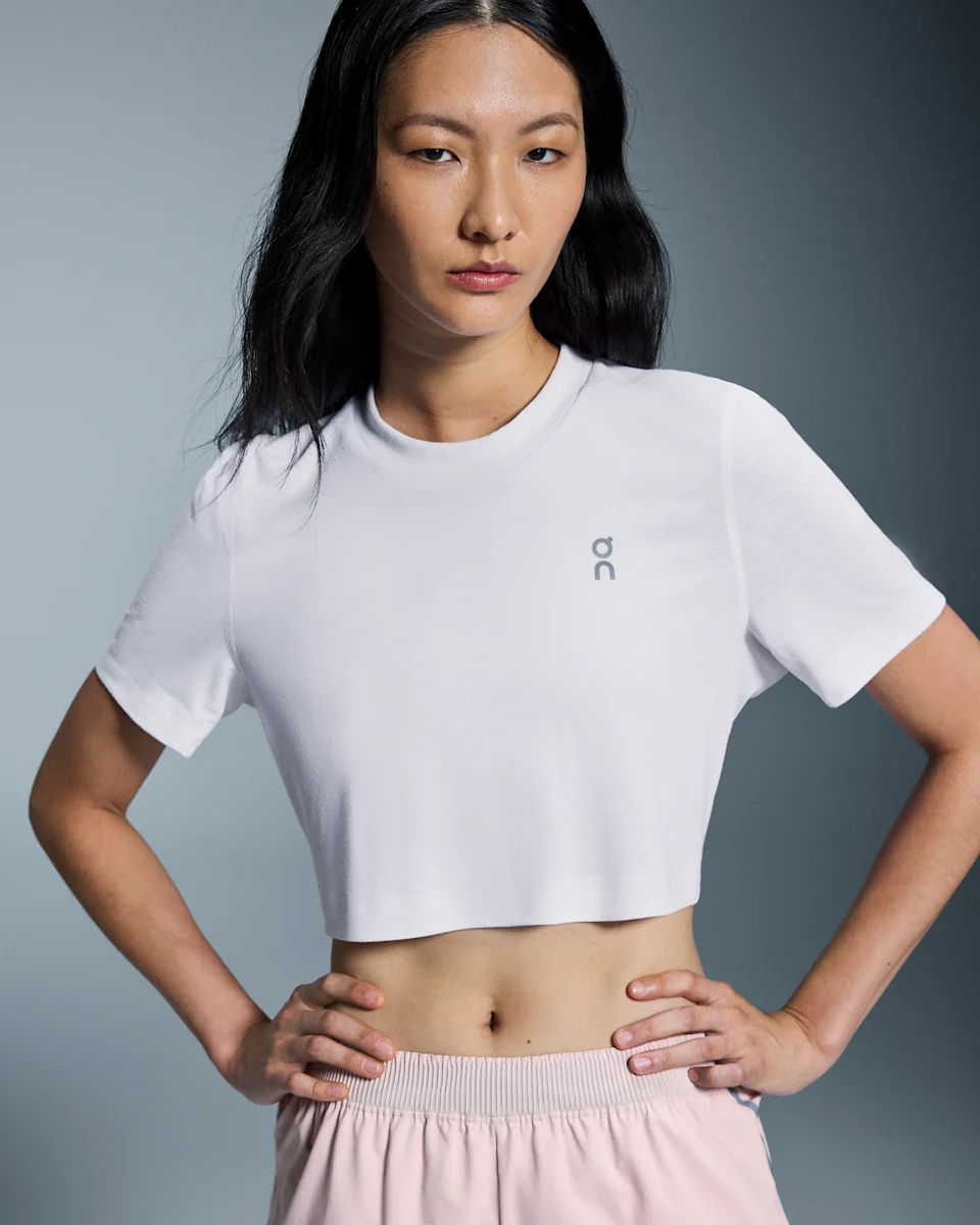 On Train-T Crop White Feminino