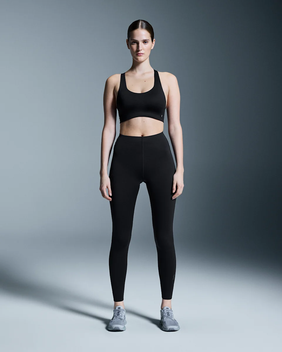 On Train Tights Black Feminino – HIIT, cross-training, treinos versáteis