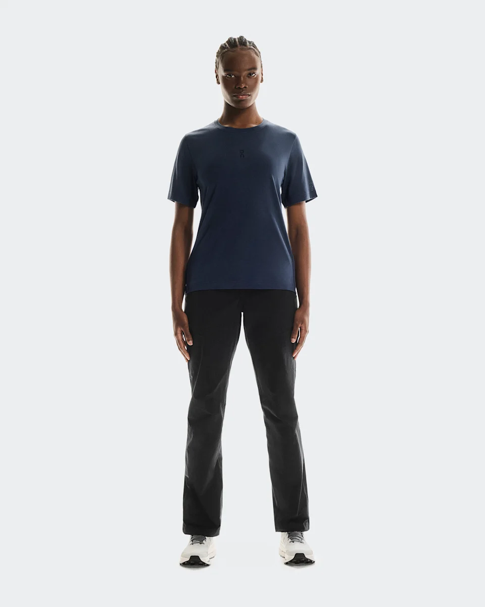 On Trek Pants Black Feminino – Caminhada em trilha, outdoor, resistente à agua