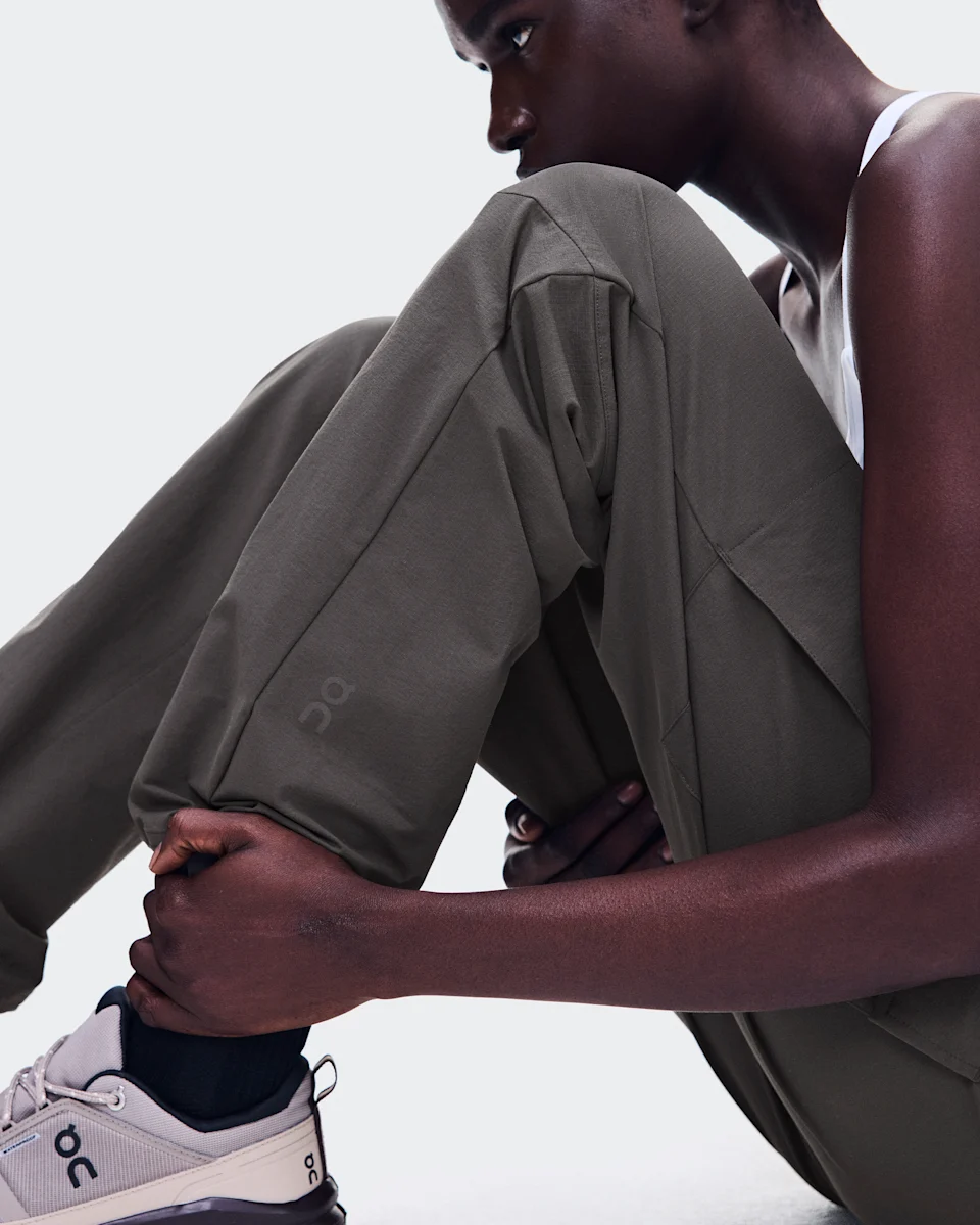On Trek Pants Espresso Feminino
