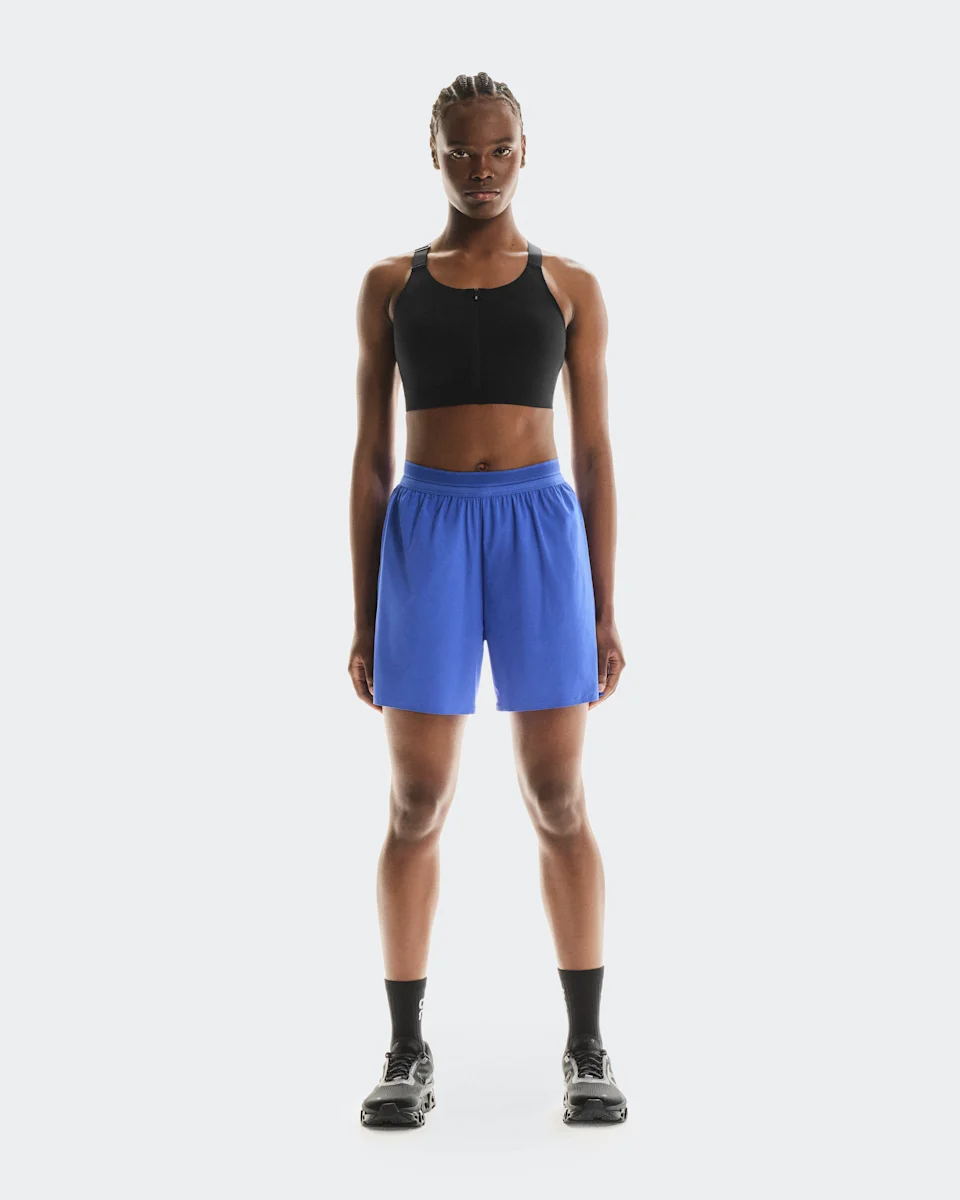 On Endurance Bra Zip Black Feminino – Corrida, sustentação alta