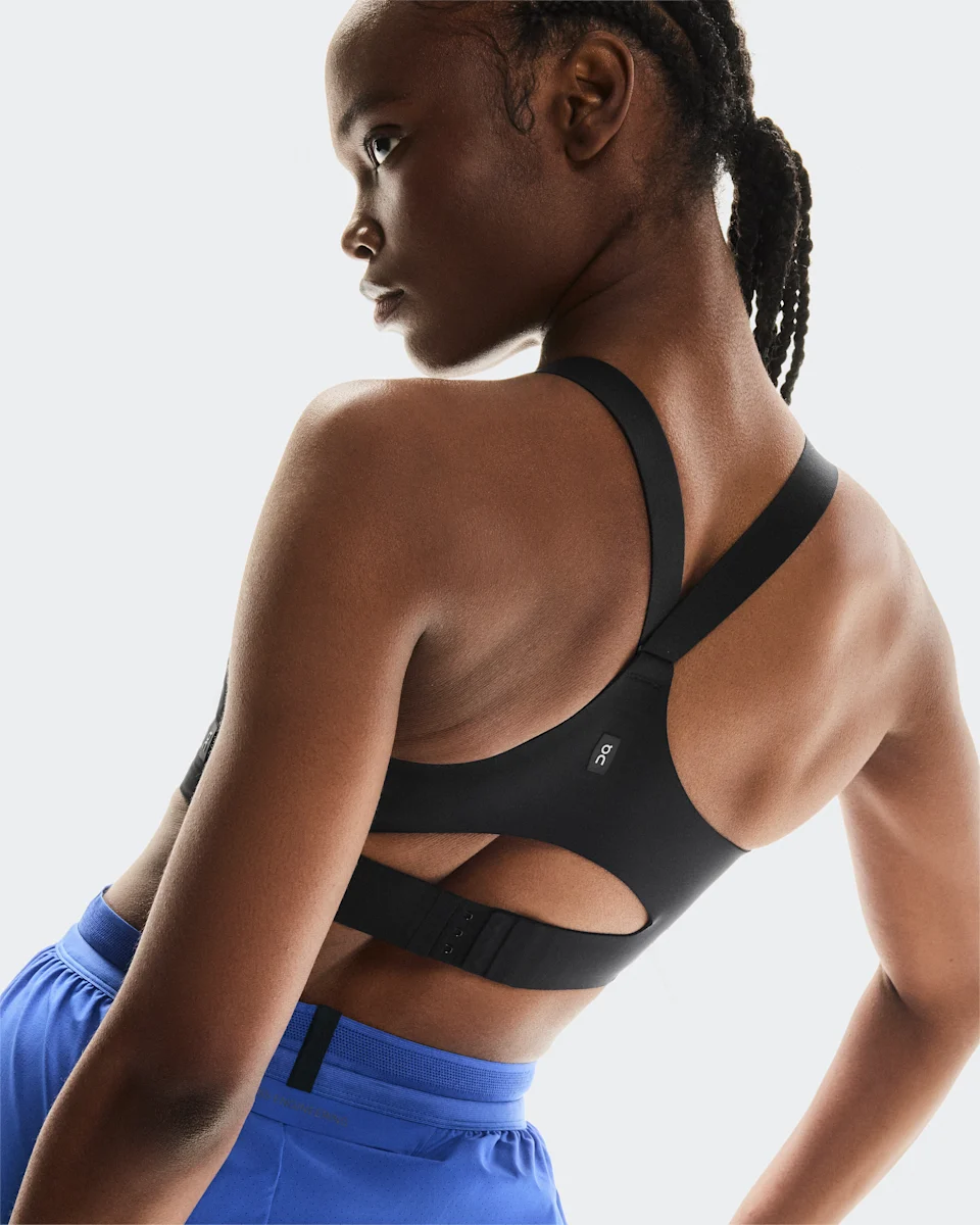 On Endurance Bra Zip Black Feminino