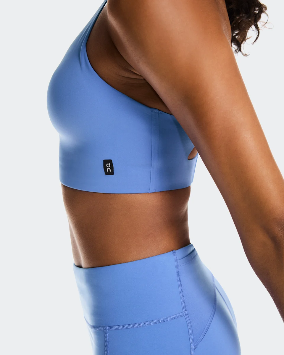On Endurance Bra Zip Sailor Feminino