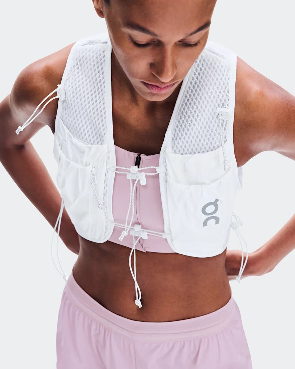 On Endurance Bra Zip Foxglove Feminino