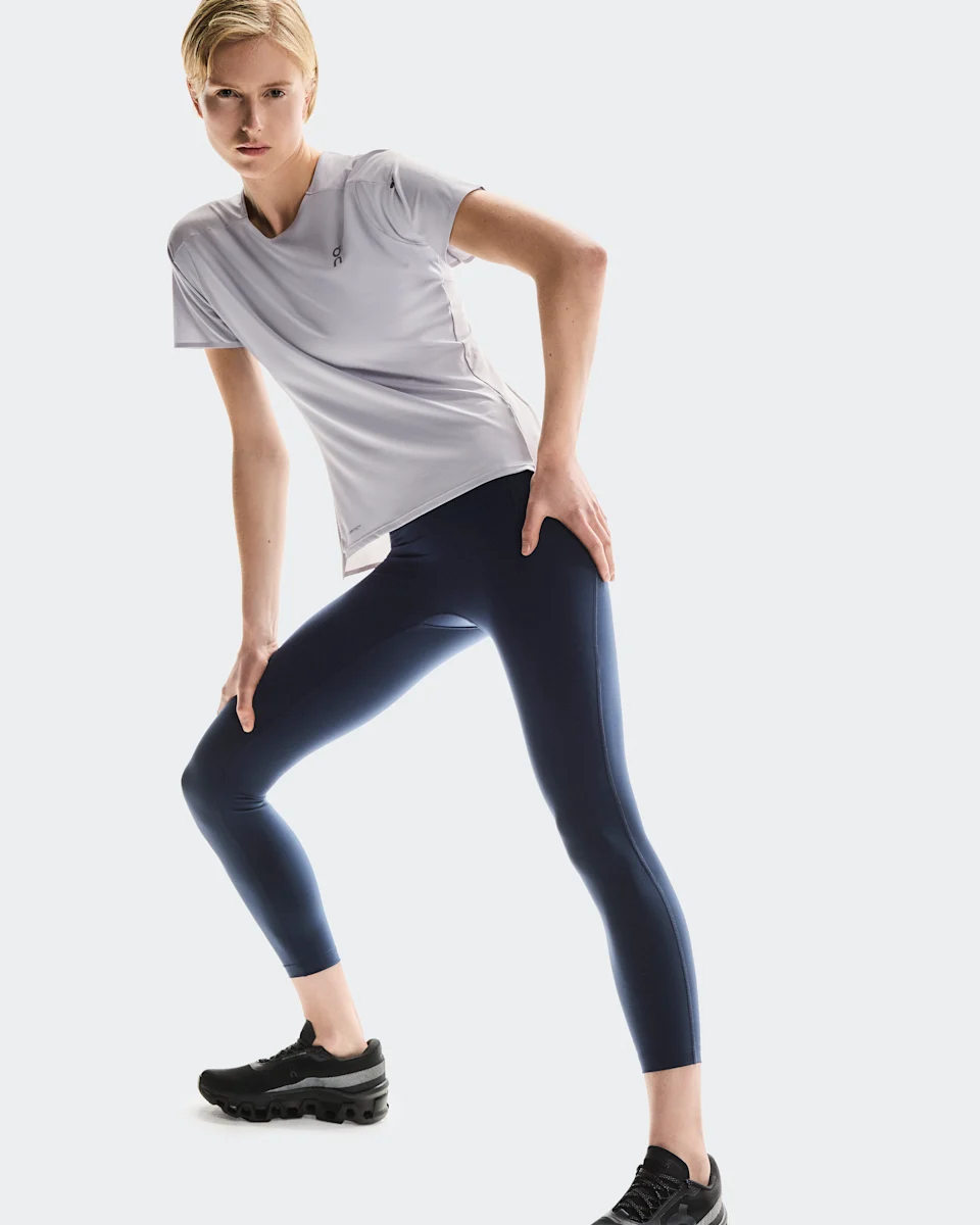 On Performance Tights 7/8 Navy Feminino