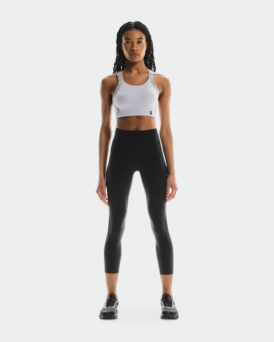 On Performance Tights 7/8 Black Feminino – Corrida de rua, treinos
