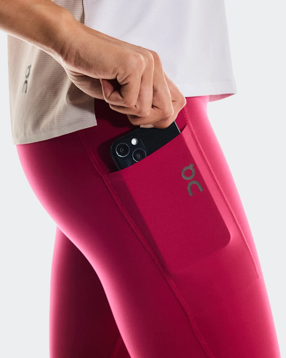 On Performance Tights 7/8 Grenadine Feminino