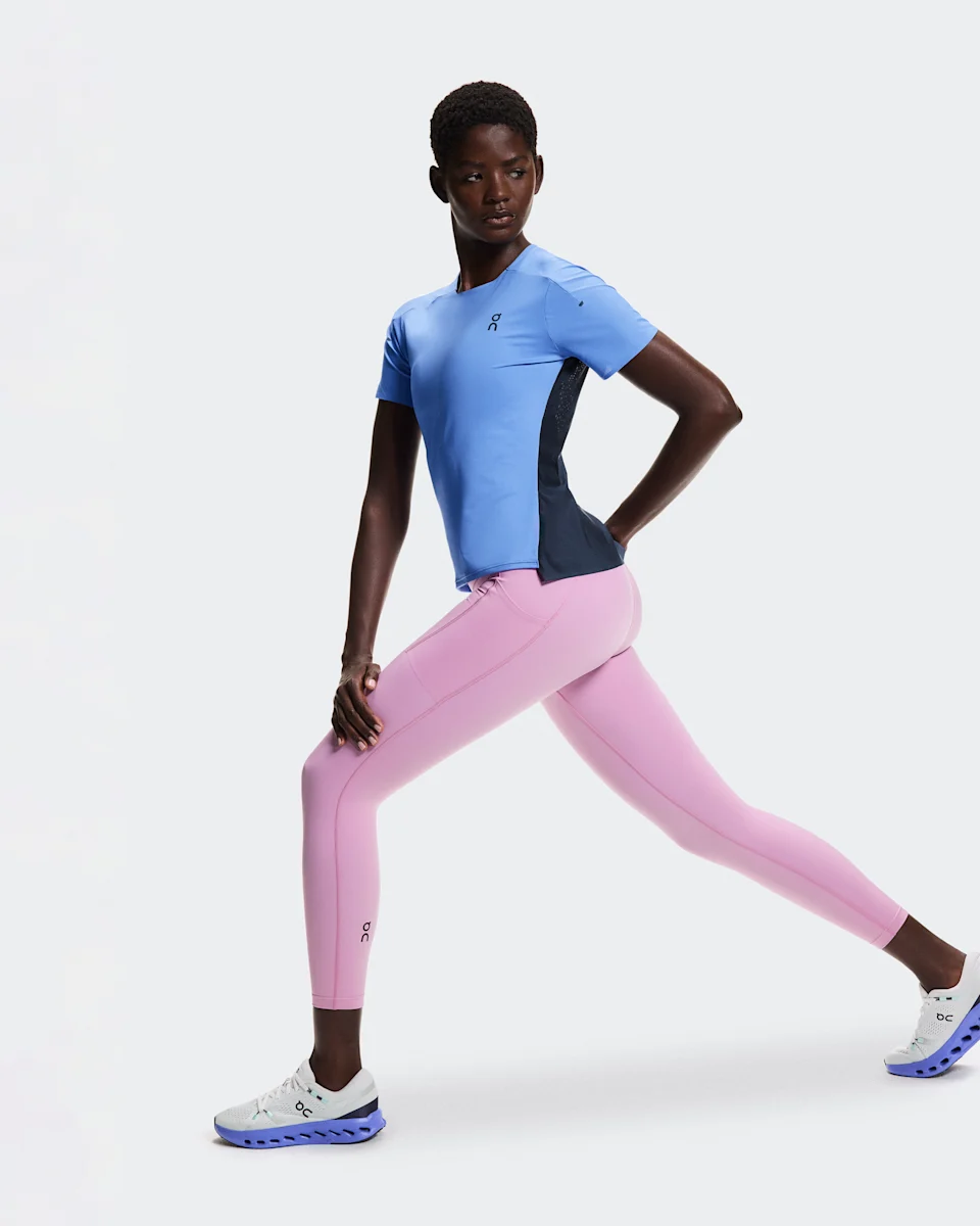 On Performance Tights 7/8 Sakura Feminino