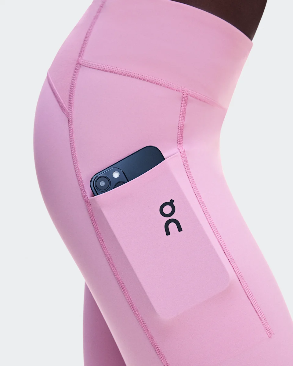 On Performance Tights 7/8 Sakura Feminino