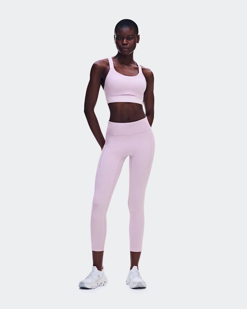On Performance Tights 7/8 Foxglove Feminino