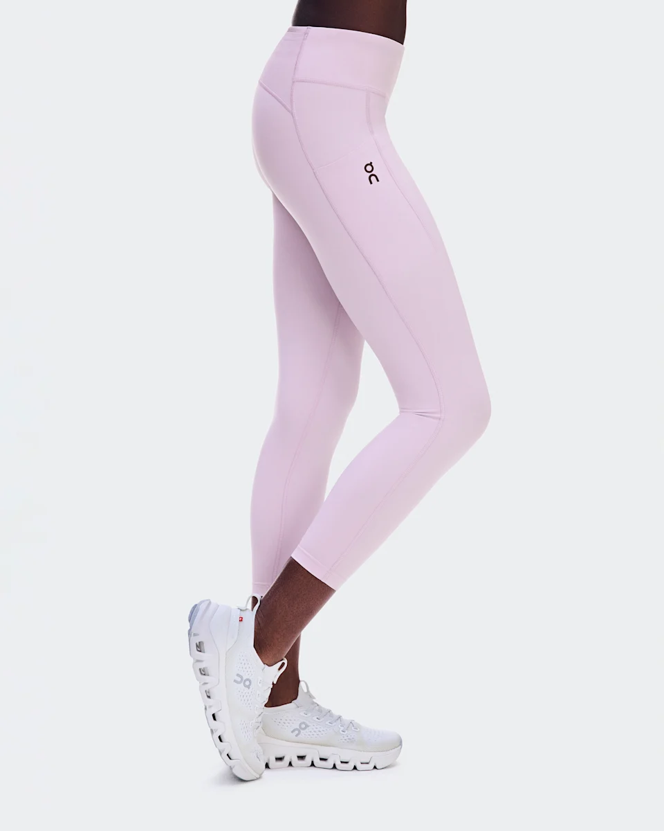 On Performance Tights 7/8 Foxglove Feminino