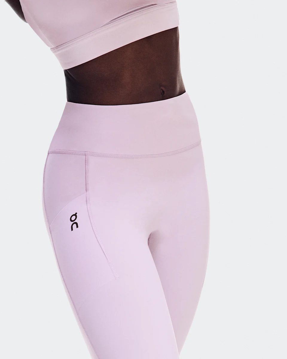 On Performance Tights 7/8 Foxglove Feminino