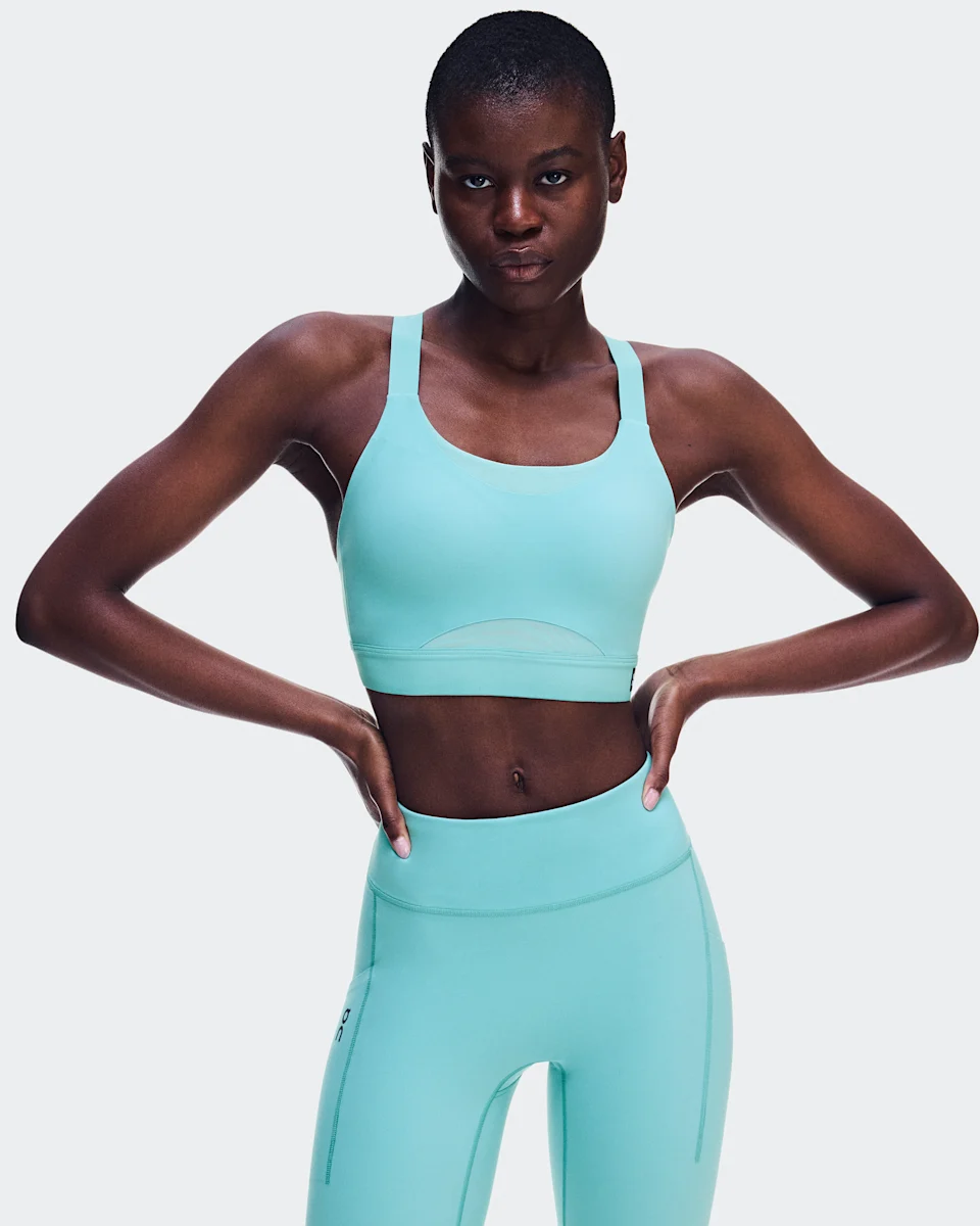 On Performance Tights 7/8 Aquamarine Feminino