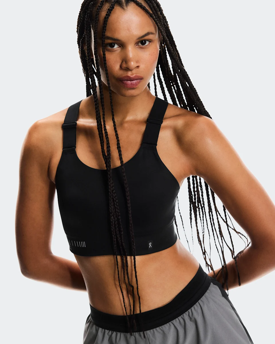 On Performance Bra Lumos Black Feminino