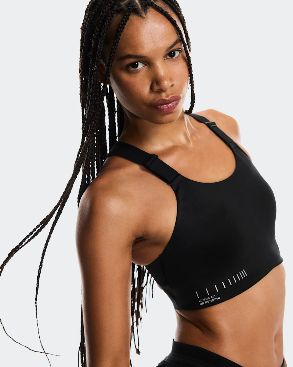 On Performance Bra Lumos Black Feminino