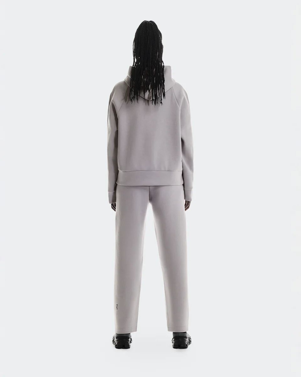 On Focus Tech Hoodie Lilac Feminino