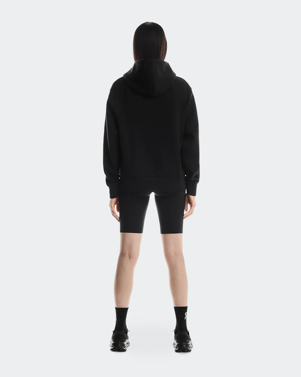 On Focus Tech Hoodie Black Feminino