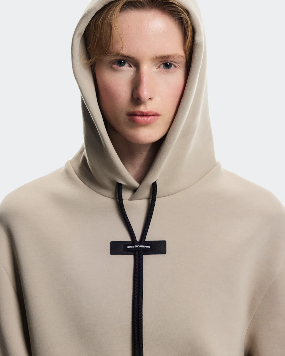 On Focus Tech Hoodie Desert Feminino