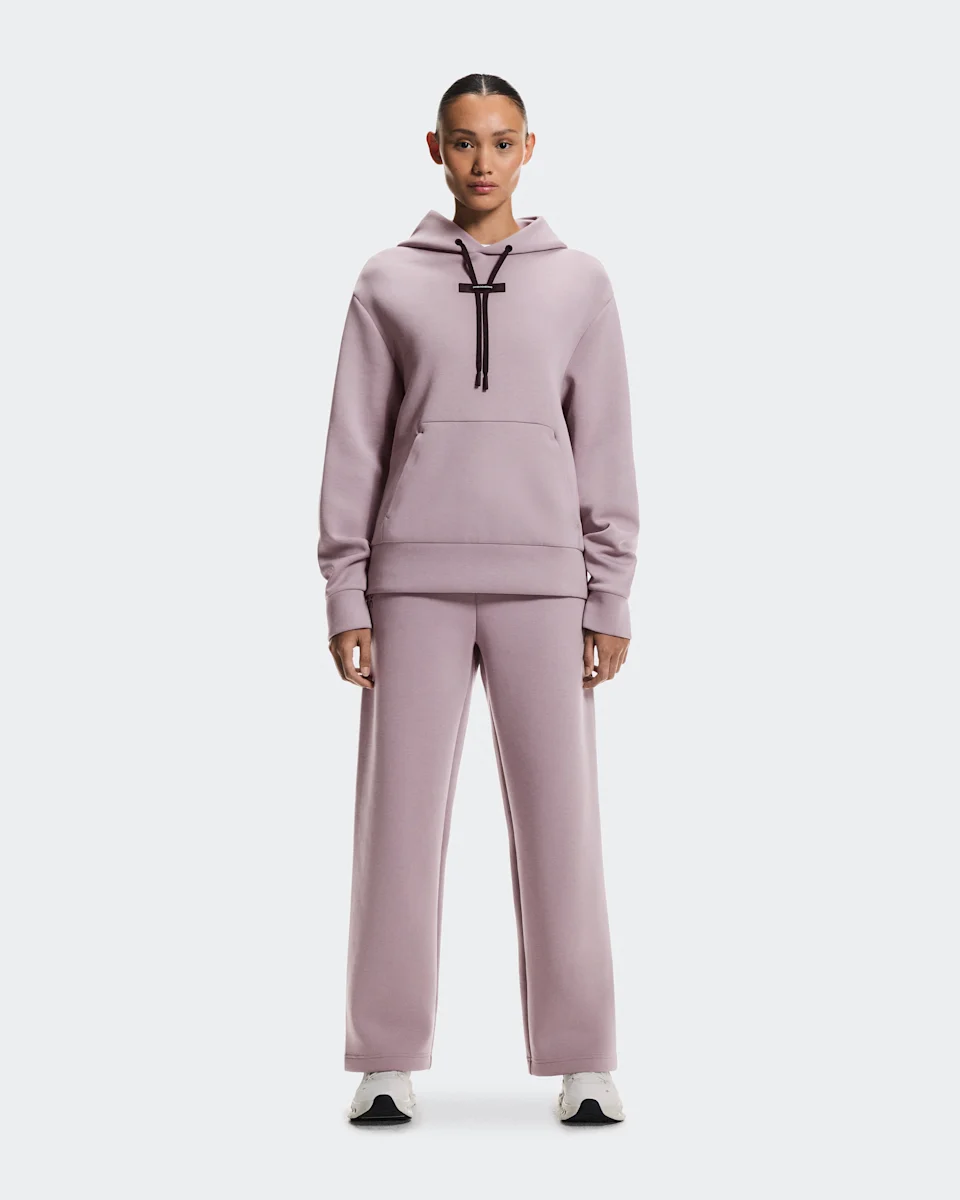 On Focus Tech Hoodie Heron Feminino