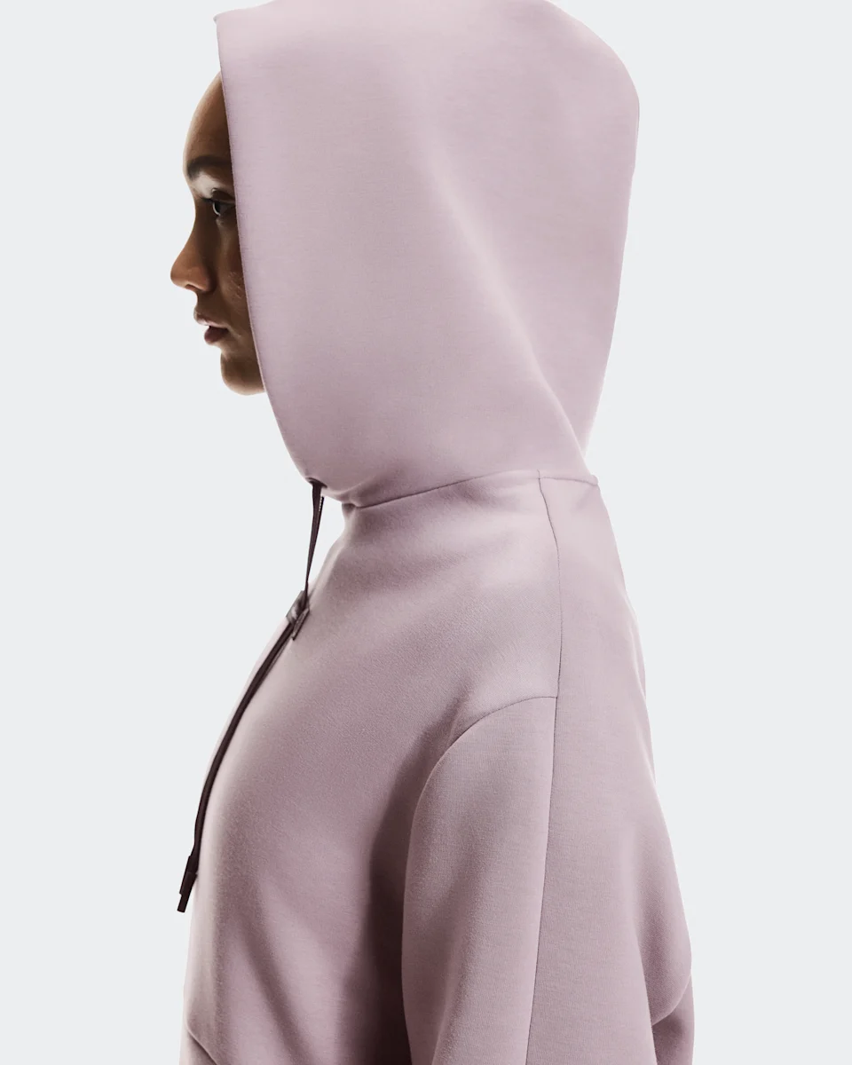 On Focus Tech Hoodie Heron Feminino