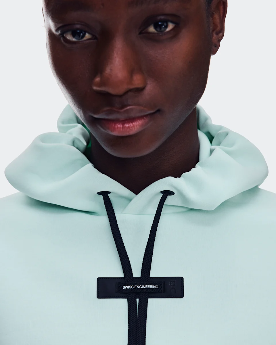 On Focus Tech Hoodie Flurry Feminino