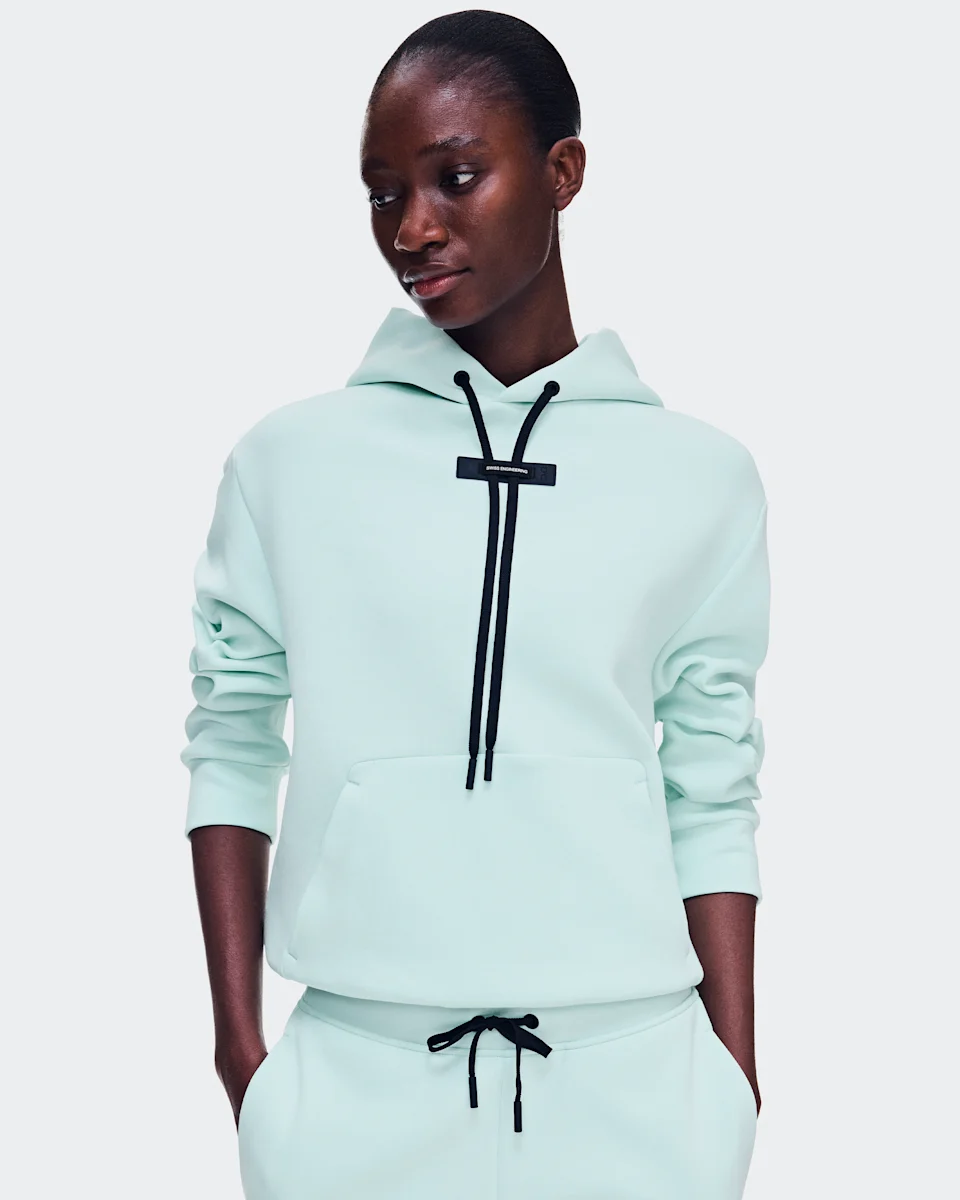 On Focus Tech Hoodie Flurry Feminino
