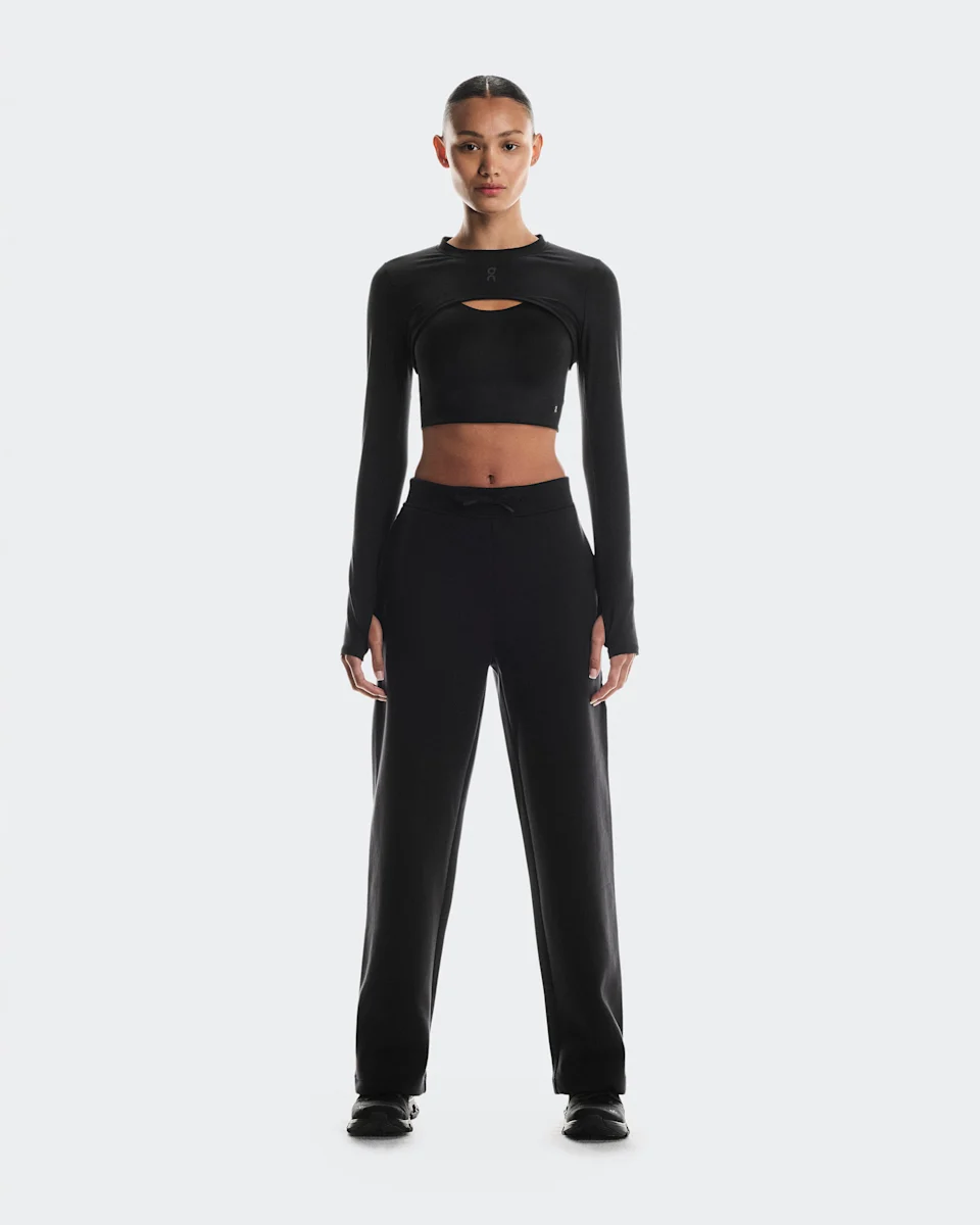 On Focus Tech Sweatpants Black Feminino – Uso diário, viagens, treinos
