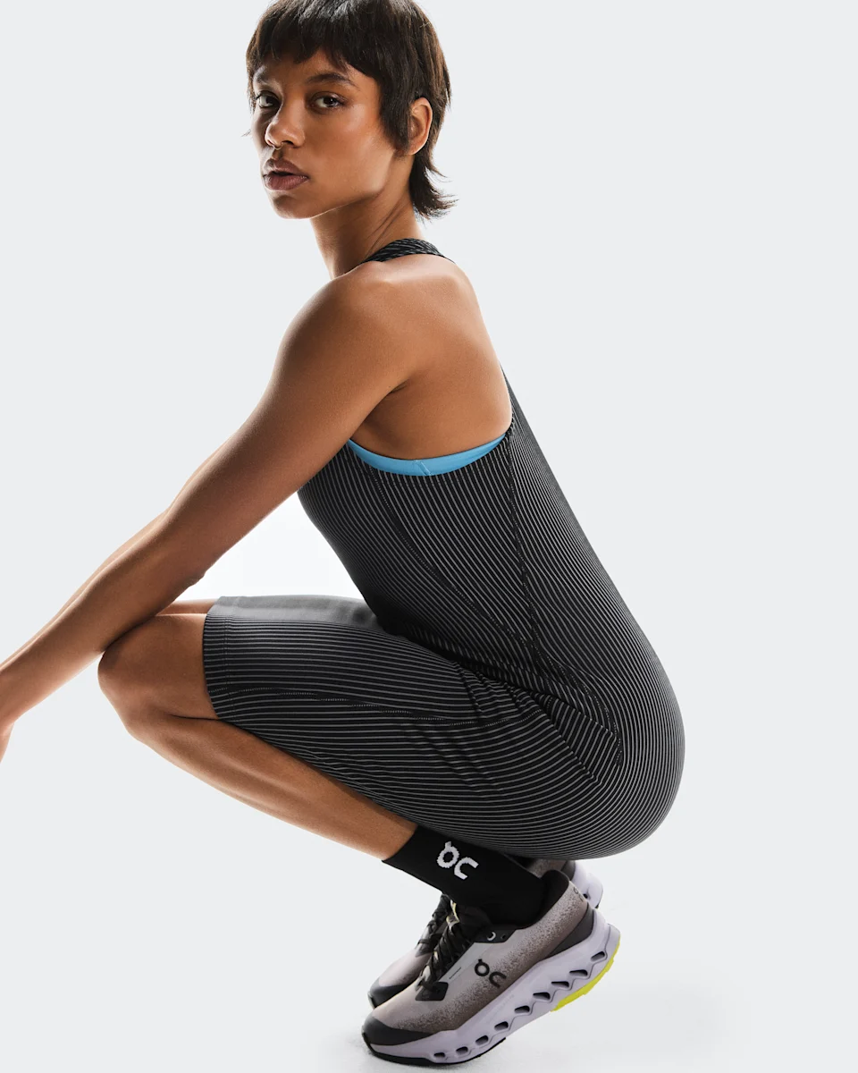 On All-Day Ribbed Dress Black & Rock Feminino