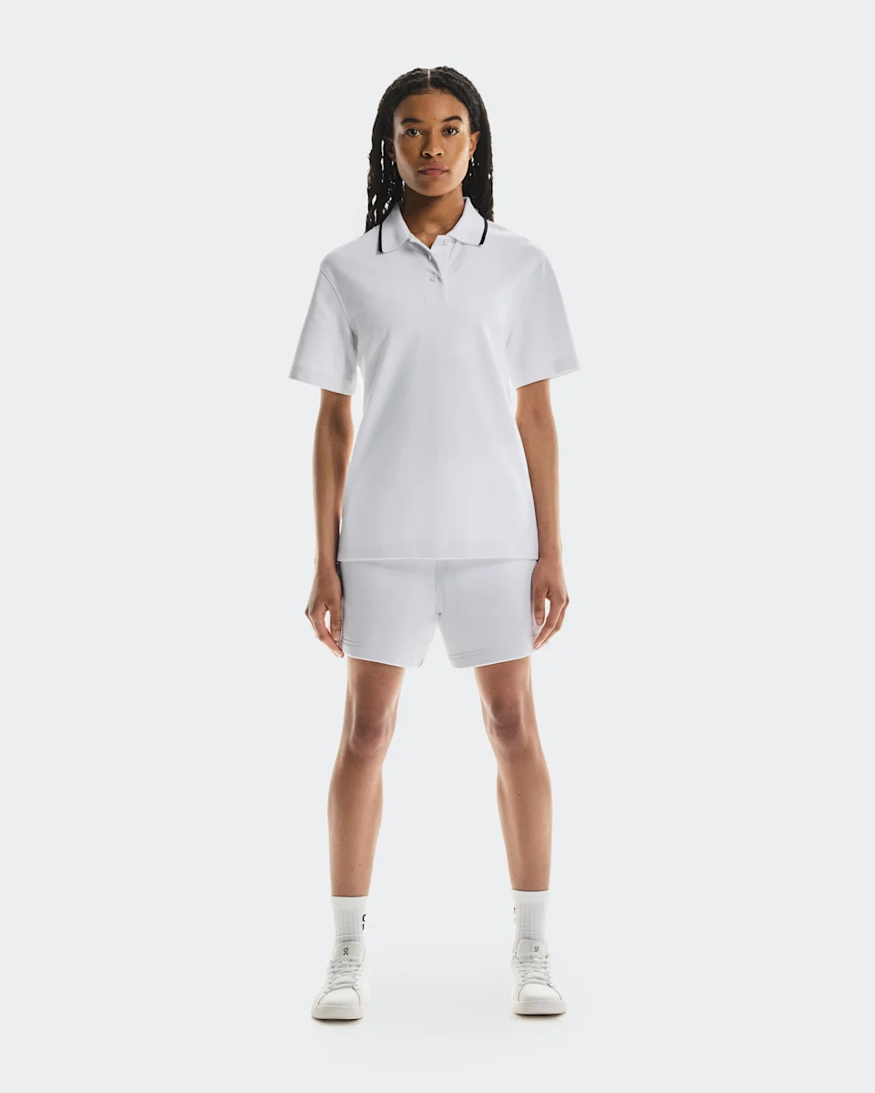 On Courtside Polo White Feminino