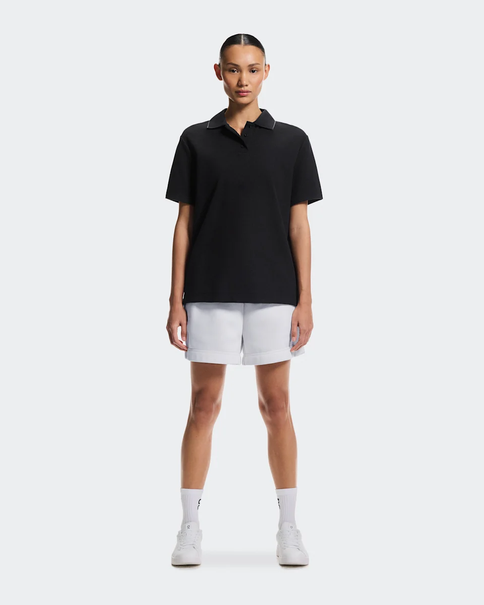 On Courtside Polo Black & Eclipse Feminino