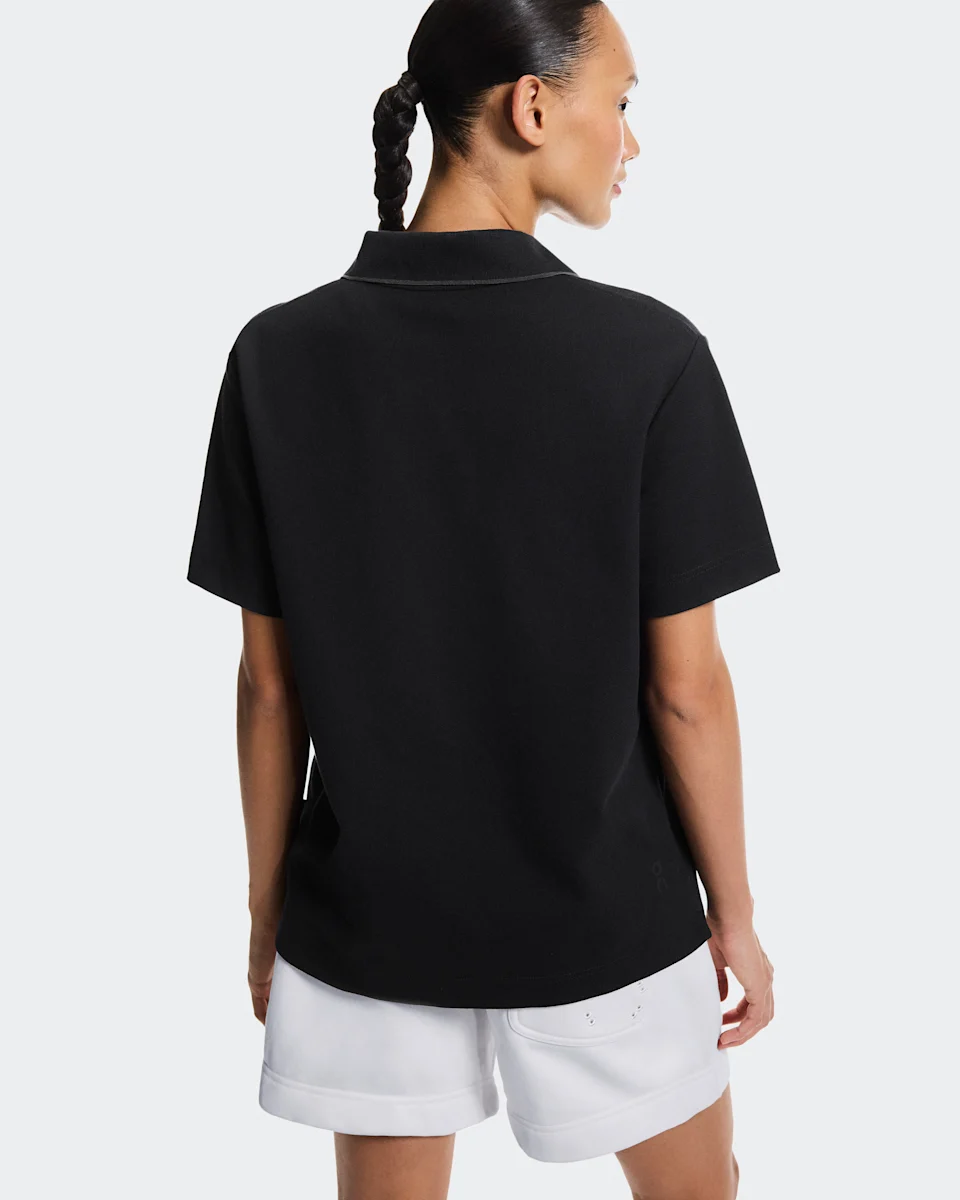 On Courtside Polo Black & Eclipse Feminino