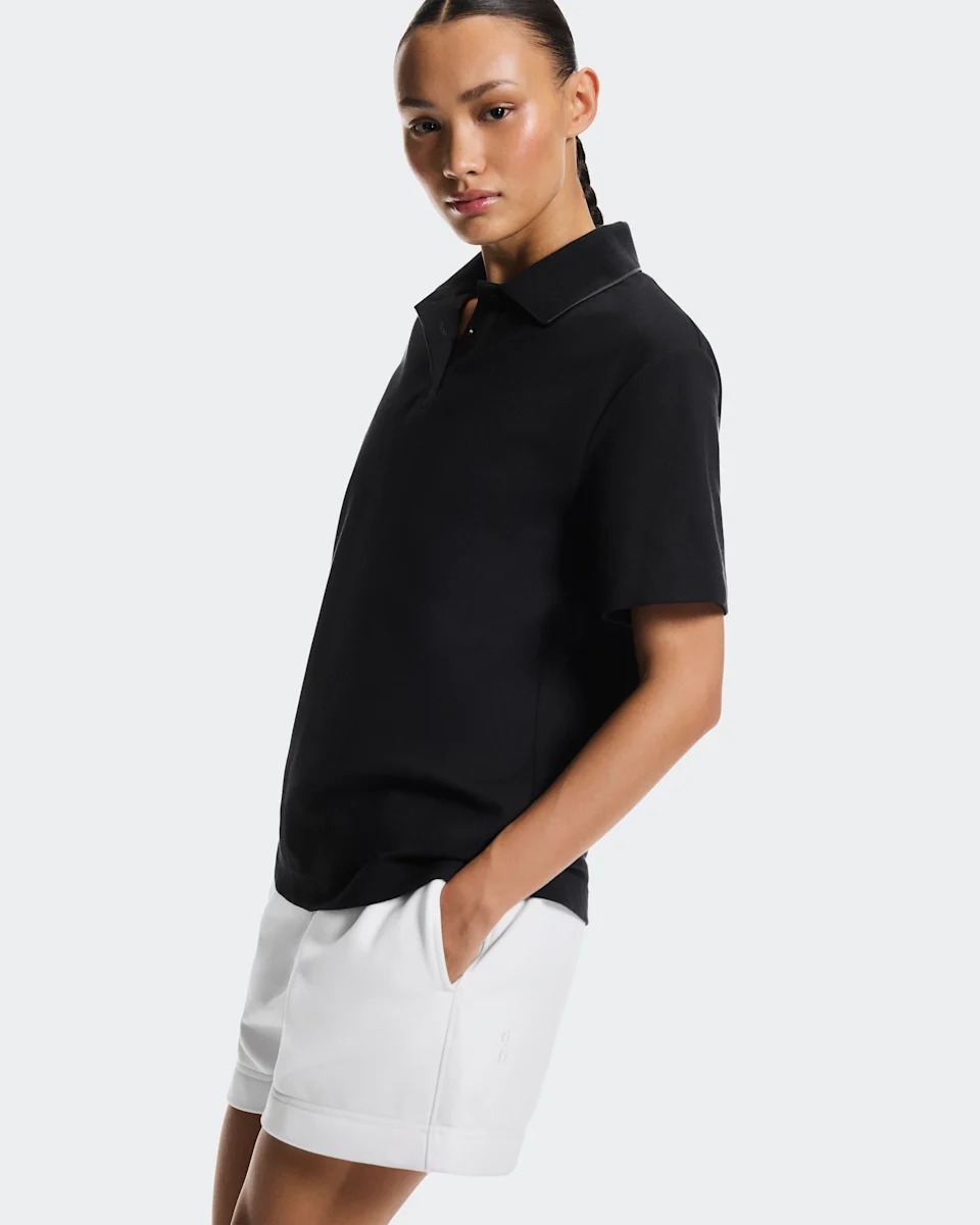 On Courtside Polo Black & Eclipse Feminino
