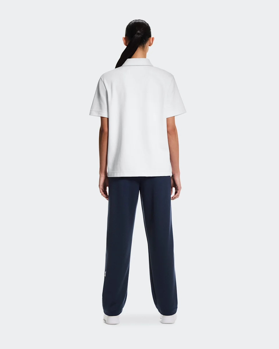 On Courtside Polo White & Sand Feminino