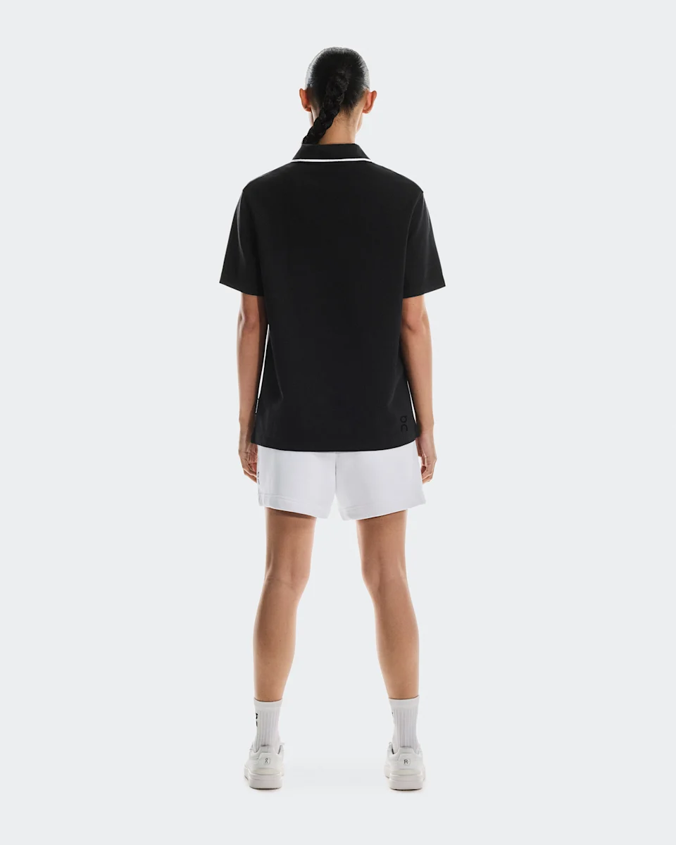 On Courtside Polo Black Feminino