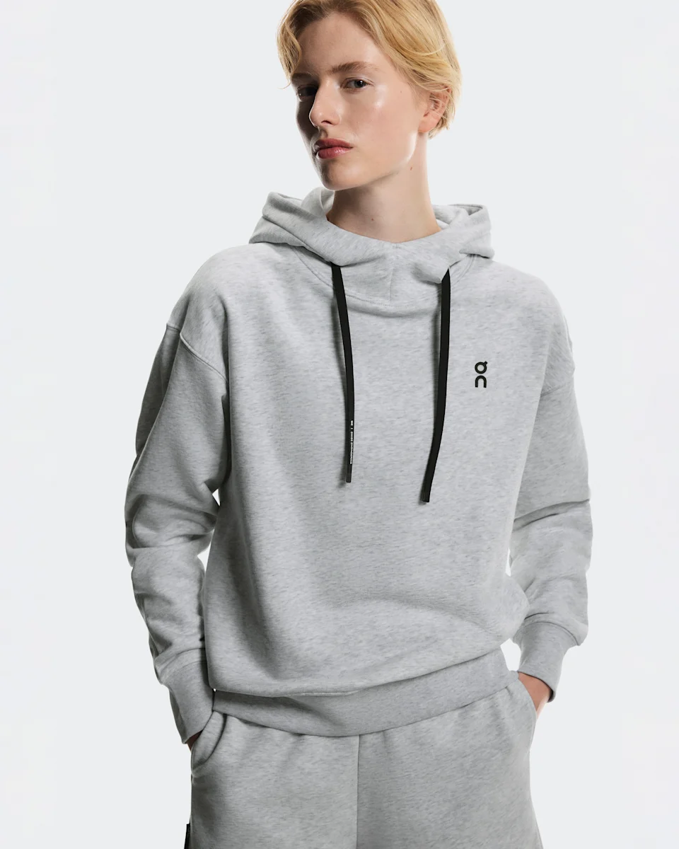 On Club Hoodie Graphic Heather Feminino