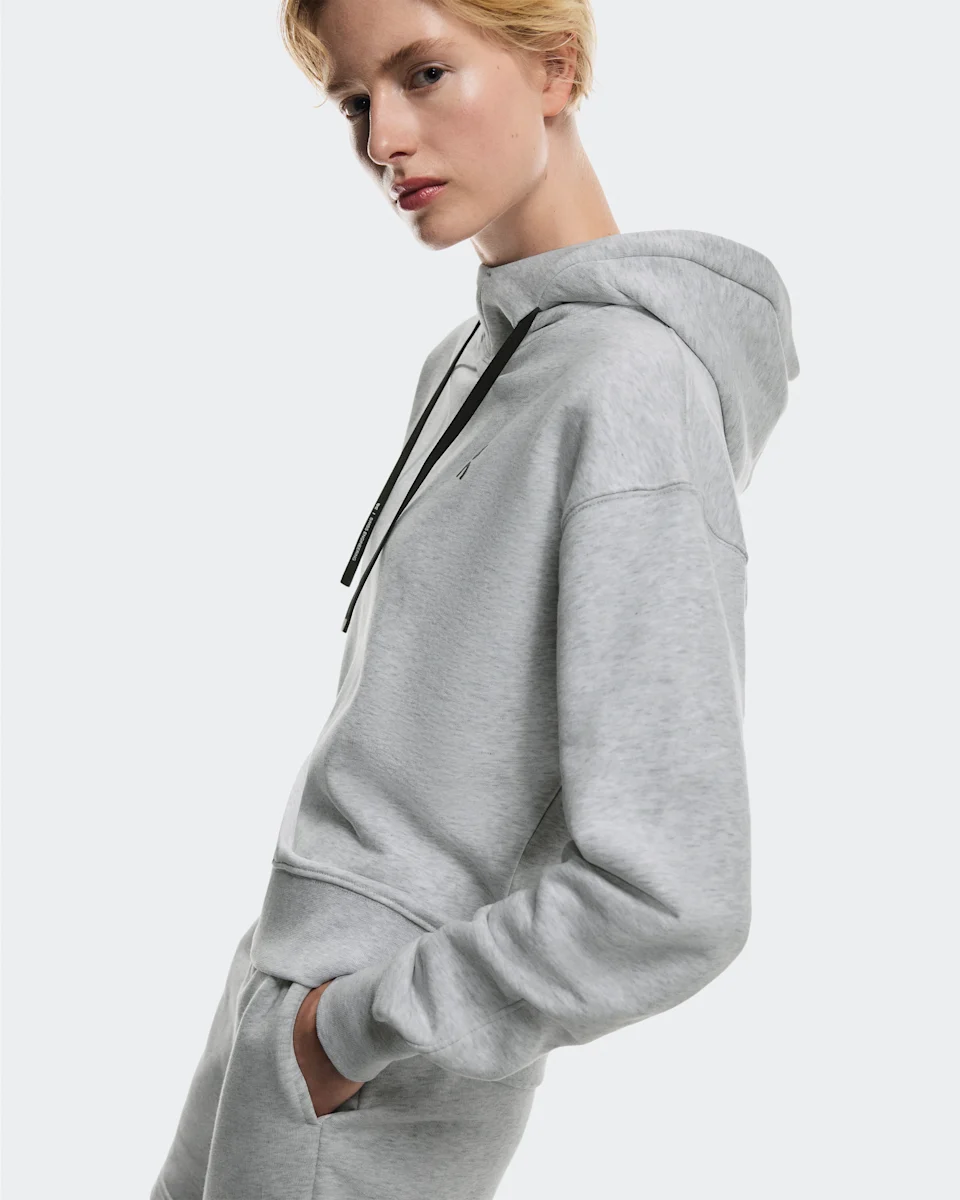 On Club Hoodie Graphic Heather Feminino