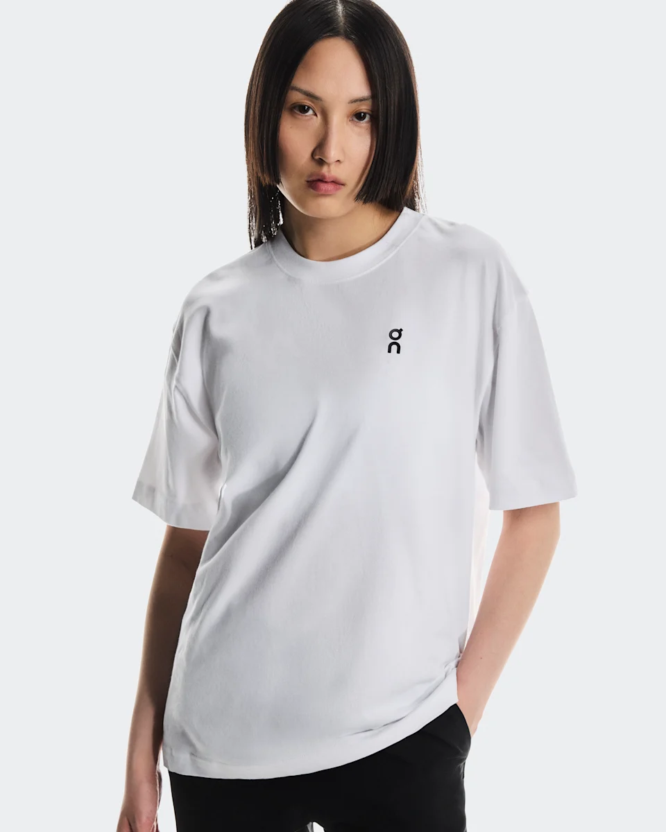 On Club T Graphic White & Blue Feminino