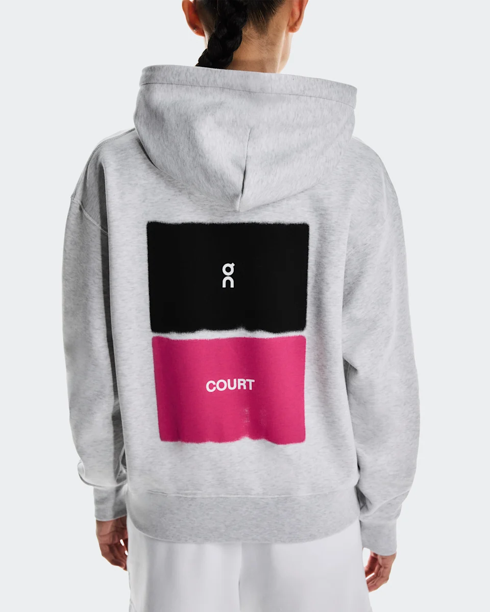 On Club Hoodie Court Crater Feminino