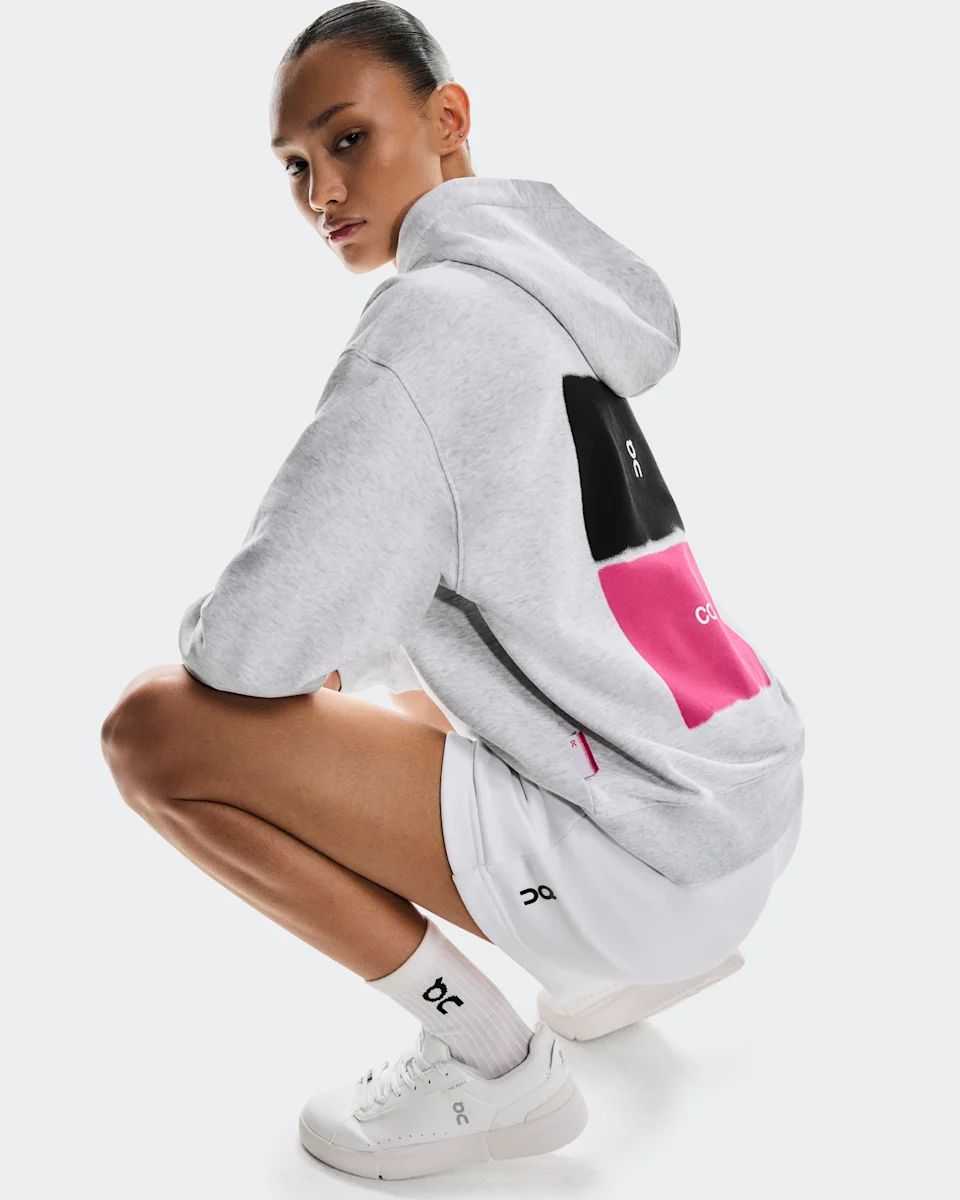 On Club Hoodie Court Crater Feminino
