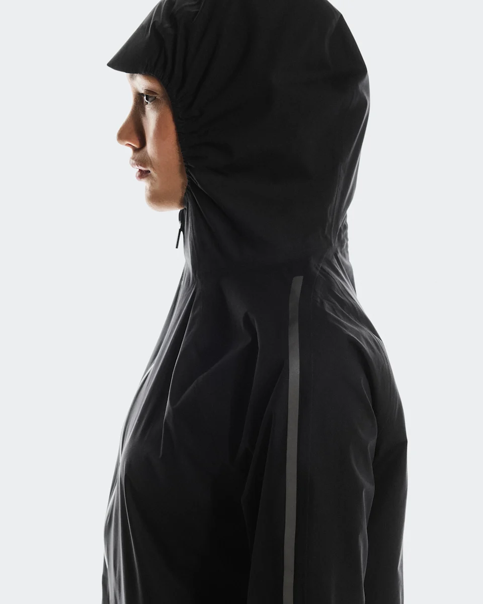 On Performance Jacket Waterproof Black Feminino