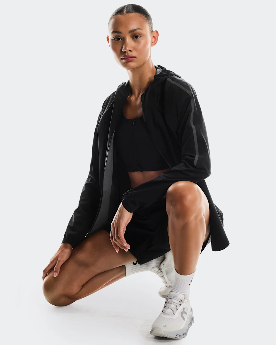On Performance Jacket Waterproof Black Feminino