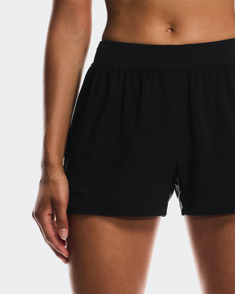 On Mesh Shorts Black Feminino