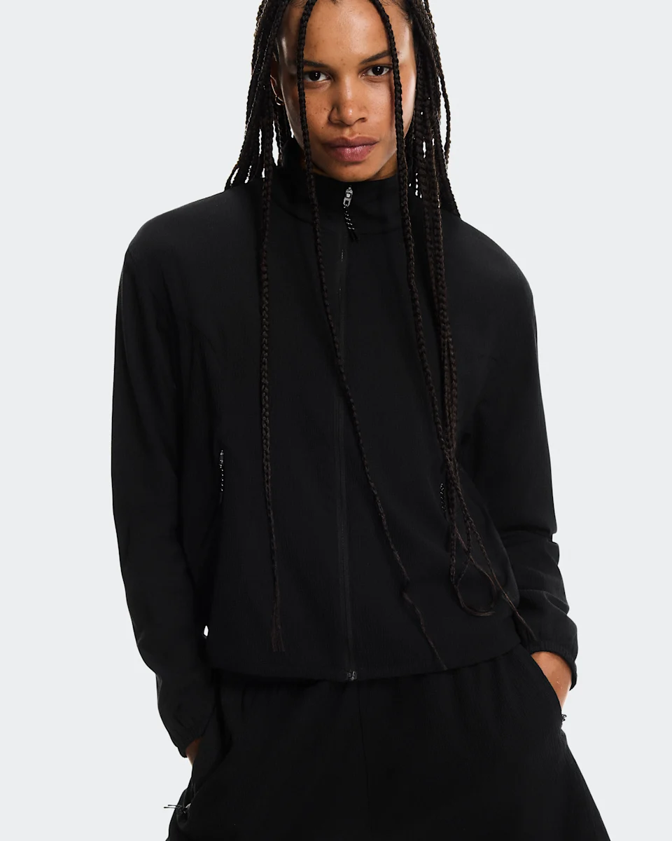 On Track Jacket Black Feminino