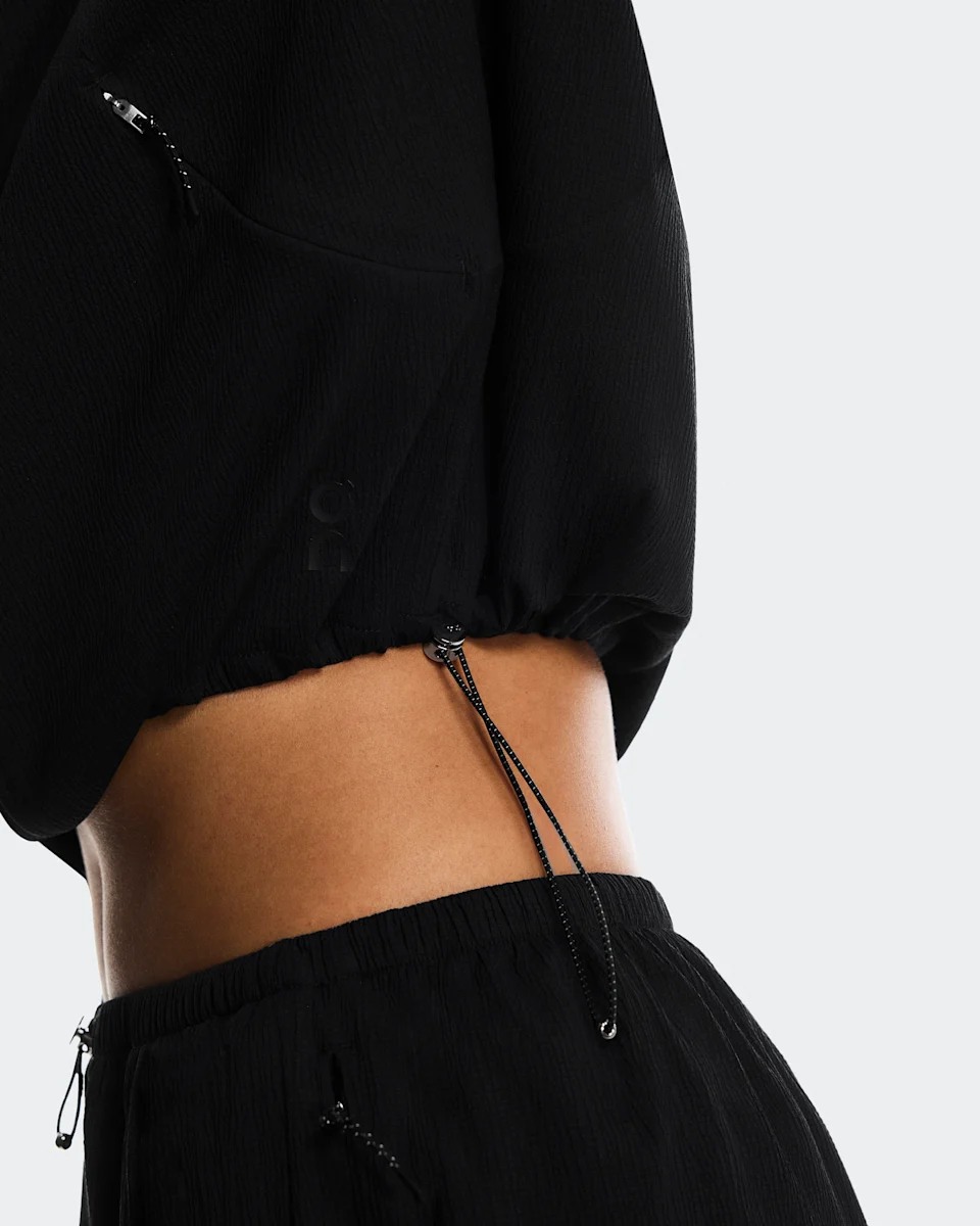 On Track Jacket Black Feminino