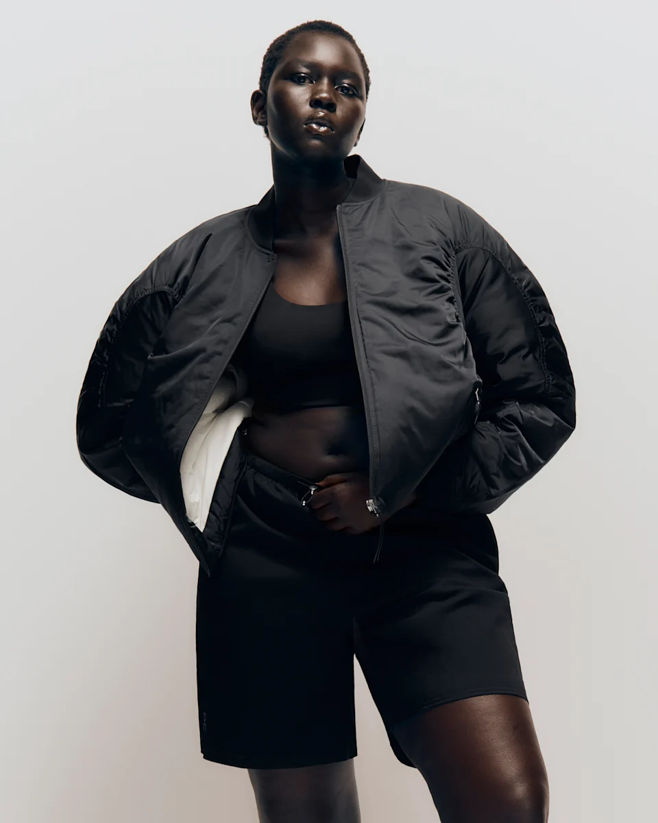 On Bomber Jacket Black Feminino – Uso diário