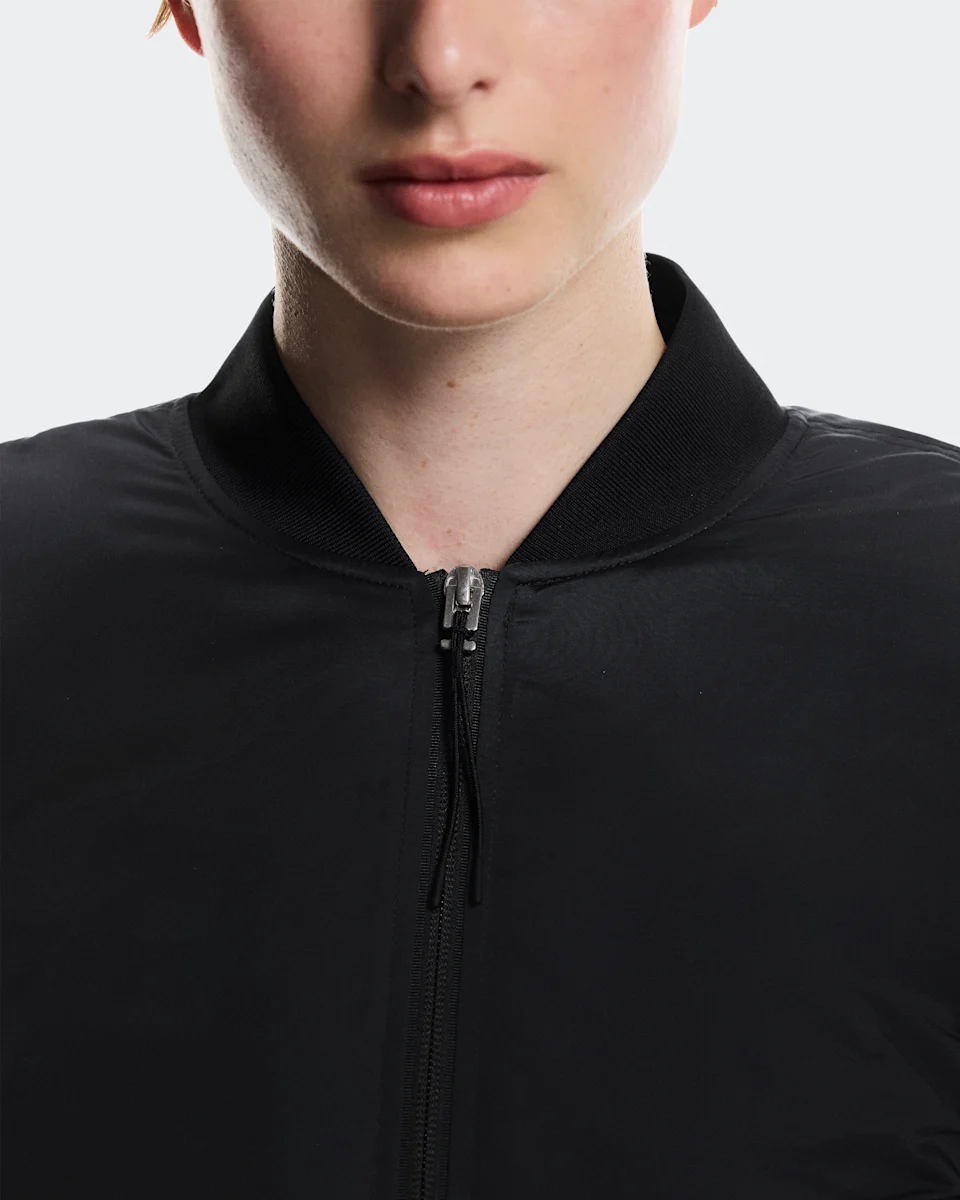 On Bomber Jacket Black Feminino