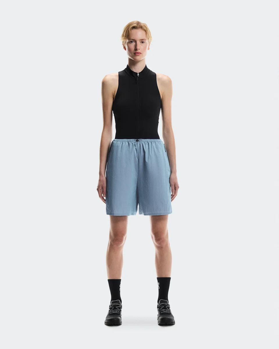 On Track Shorts Arctic & Pink Feminino