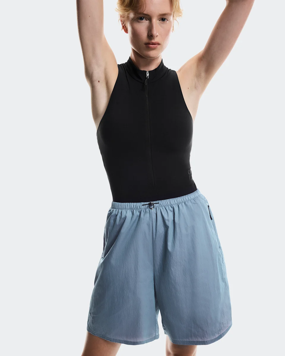 On Track Shorts Arctic & Pink Feminino
